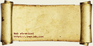 Isak Eršević vizit kartica